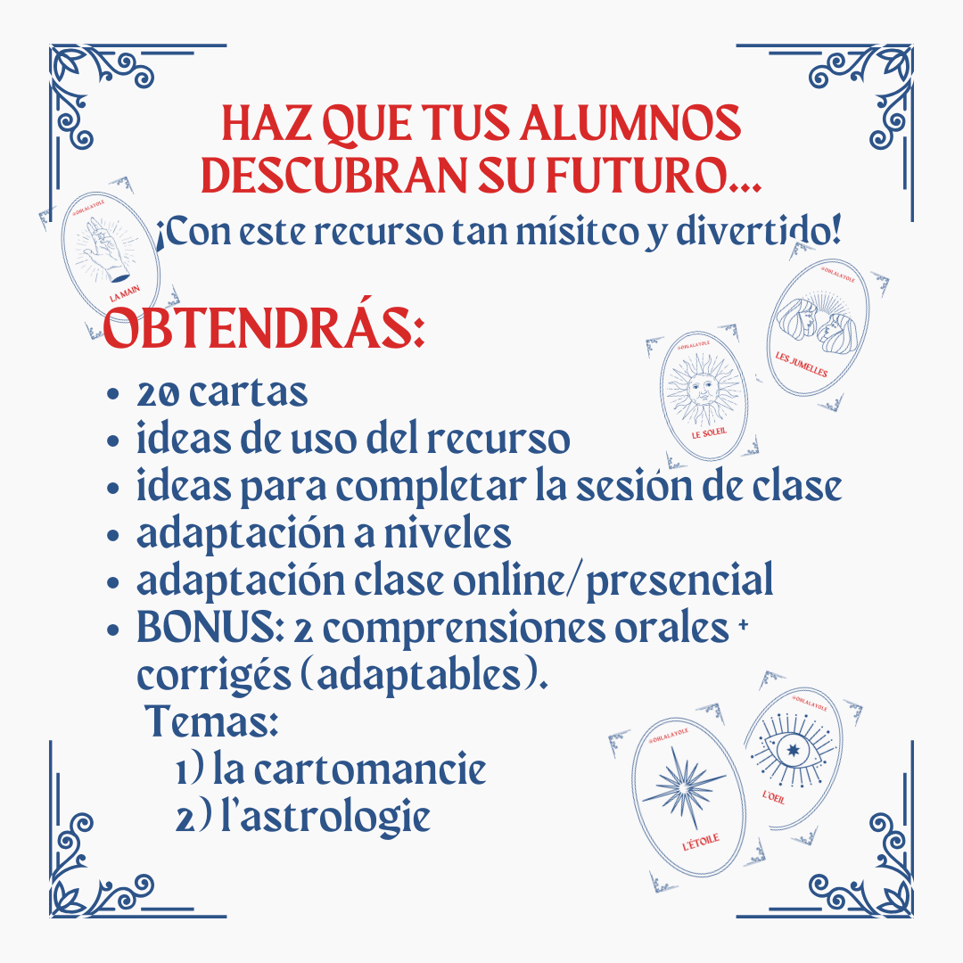 RECURSO: DÉCOUVREZ VOTRE AVENIR - Imagen 2