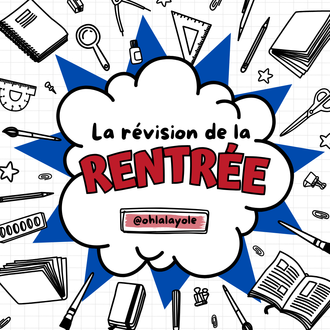 LA RÉVISION DE LA RENTRÉE