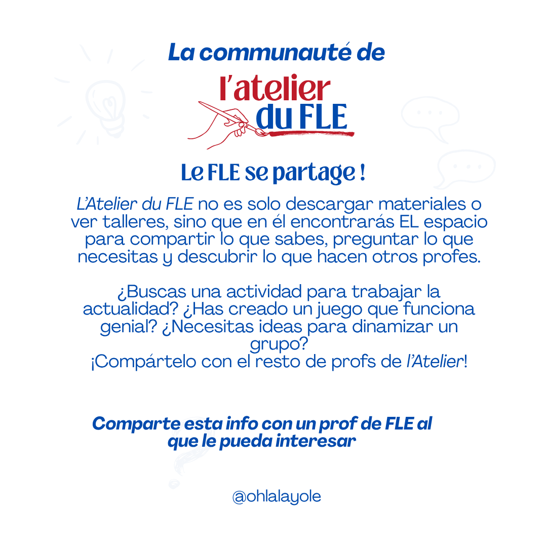 L'atelier du FLE - Imagen 6